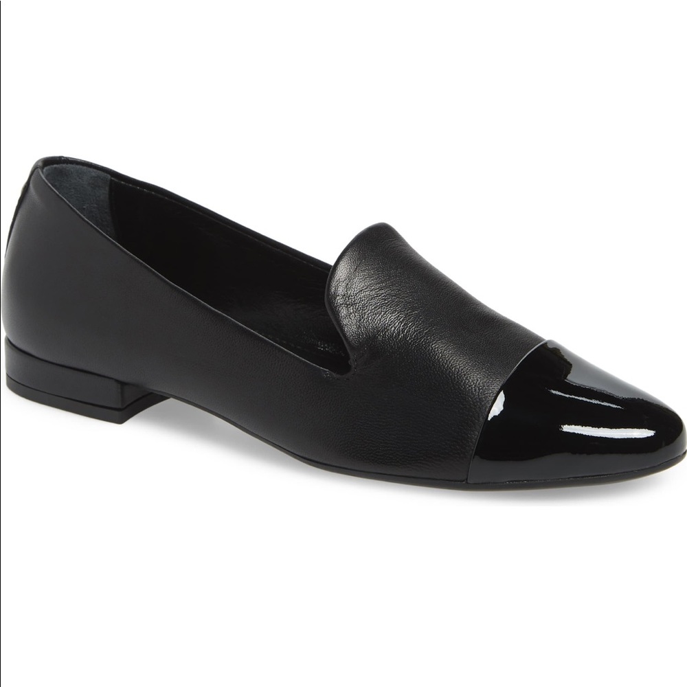 AGL Patent Toe Loafer